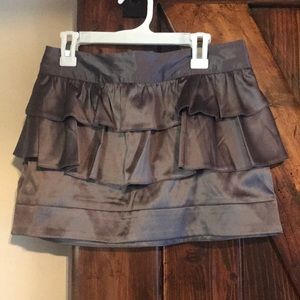 Grey/silver skirt
